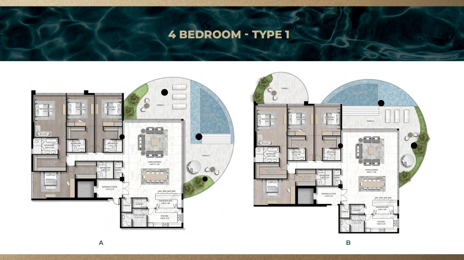 4 BR - Type A
